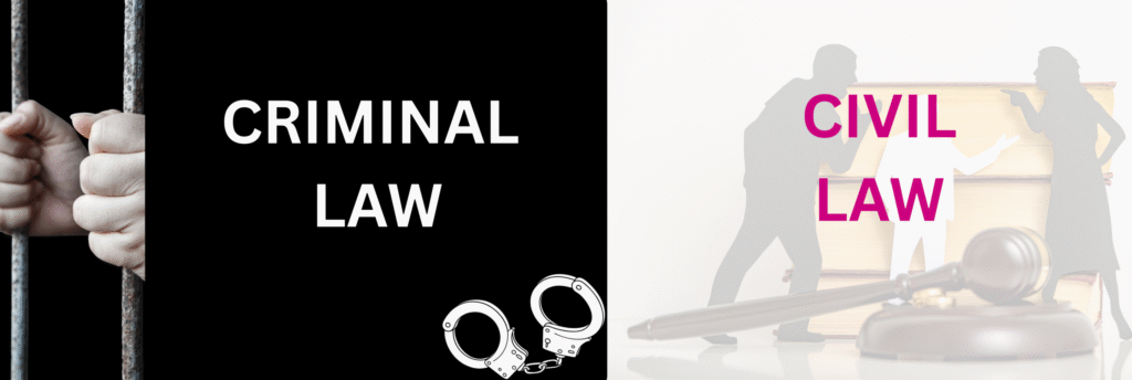 Civil Law vs Criminal Law: Key Differences Explained
