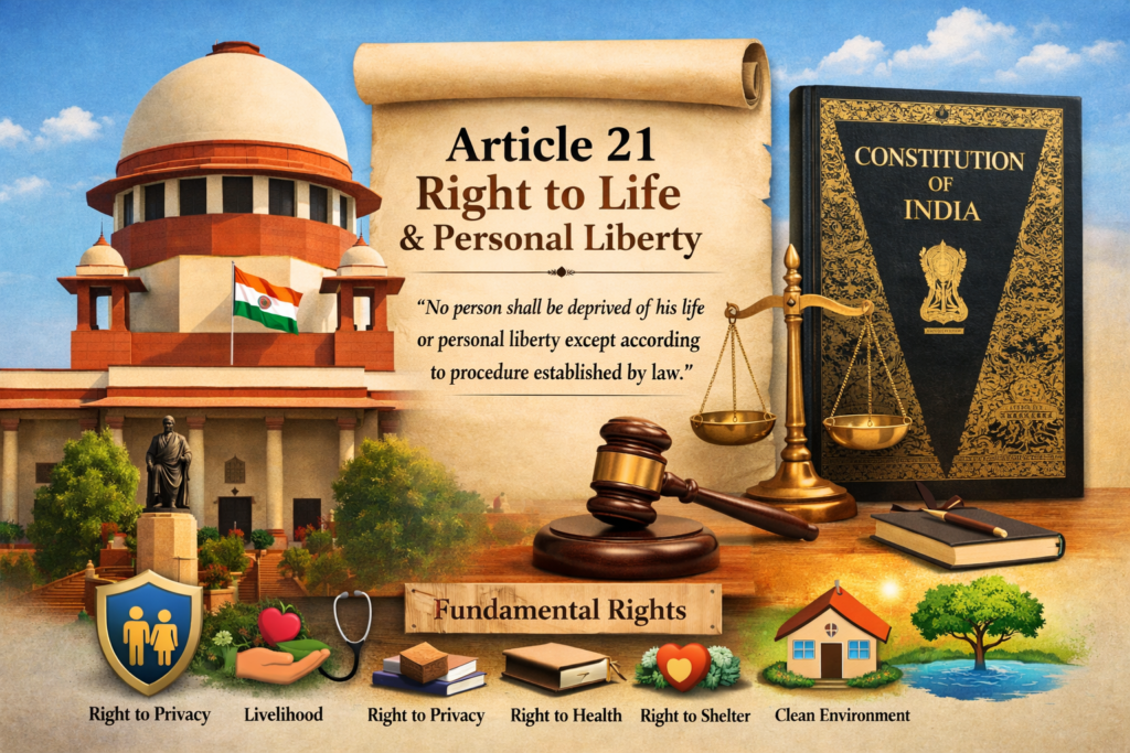 What Is Article 21 of the Constitution? Right to Life